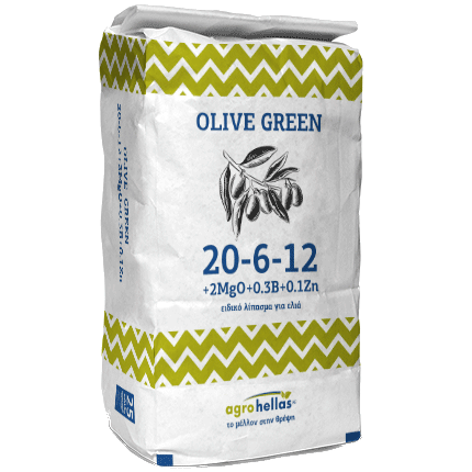 Λιπάσματα για ελιές 20-6-12 Olive Green